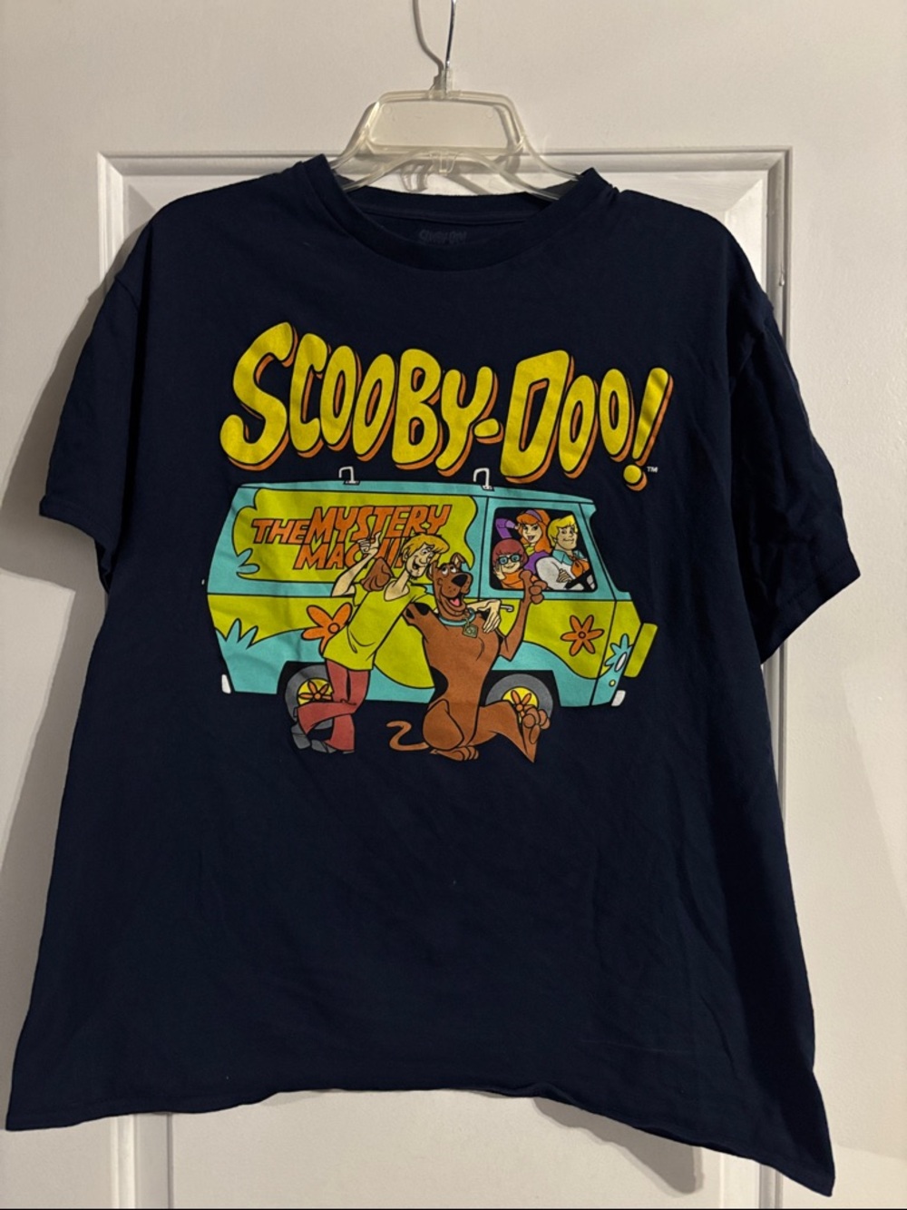 Scooby-Doo! Navy Graphic Tee Featuring Mystery Machine